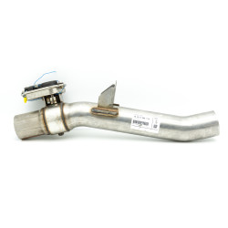 Exhaust throttle valve with intermediate pipe BMW G30 520d