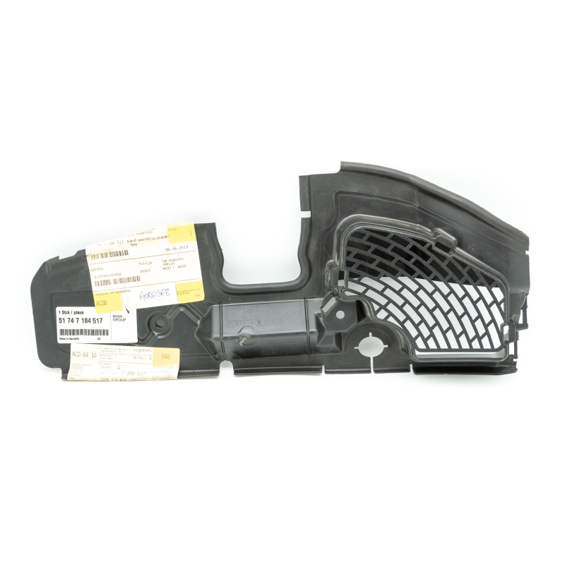 Luftkanal vorne links BMW E60 E61 535i 535xi Luftkanal vorne links BMW E60 E61 535i 535xi
