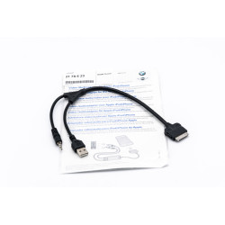 Adapter wideo/audio do iPod / iPhone BMW E60 E70 F01 F10 61122179623