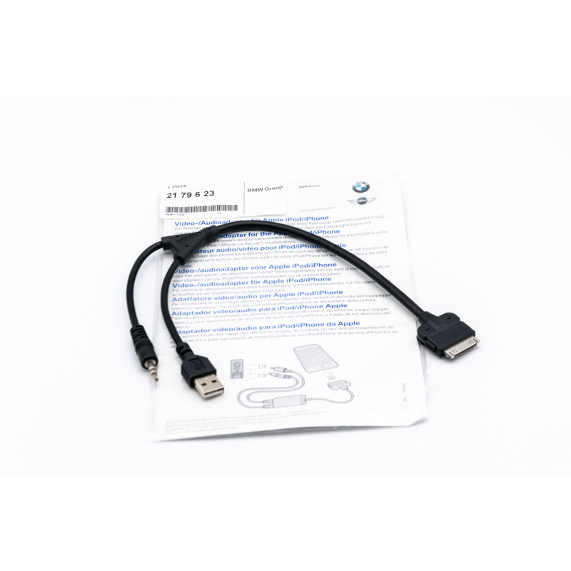 Adapter wideo/audio do iPod / iPhone BMW E60 E70 F01 F10  61122179623
