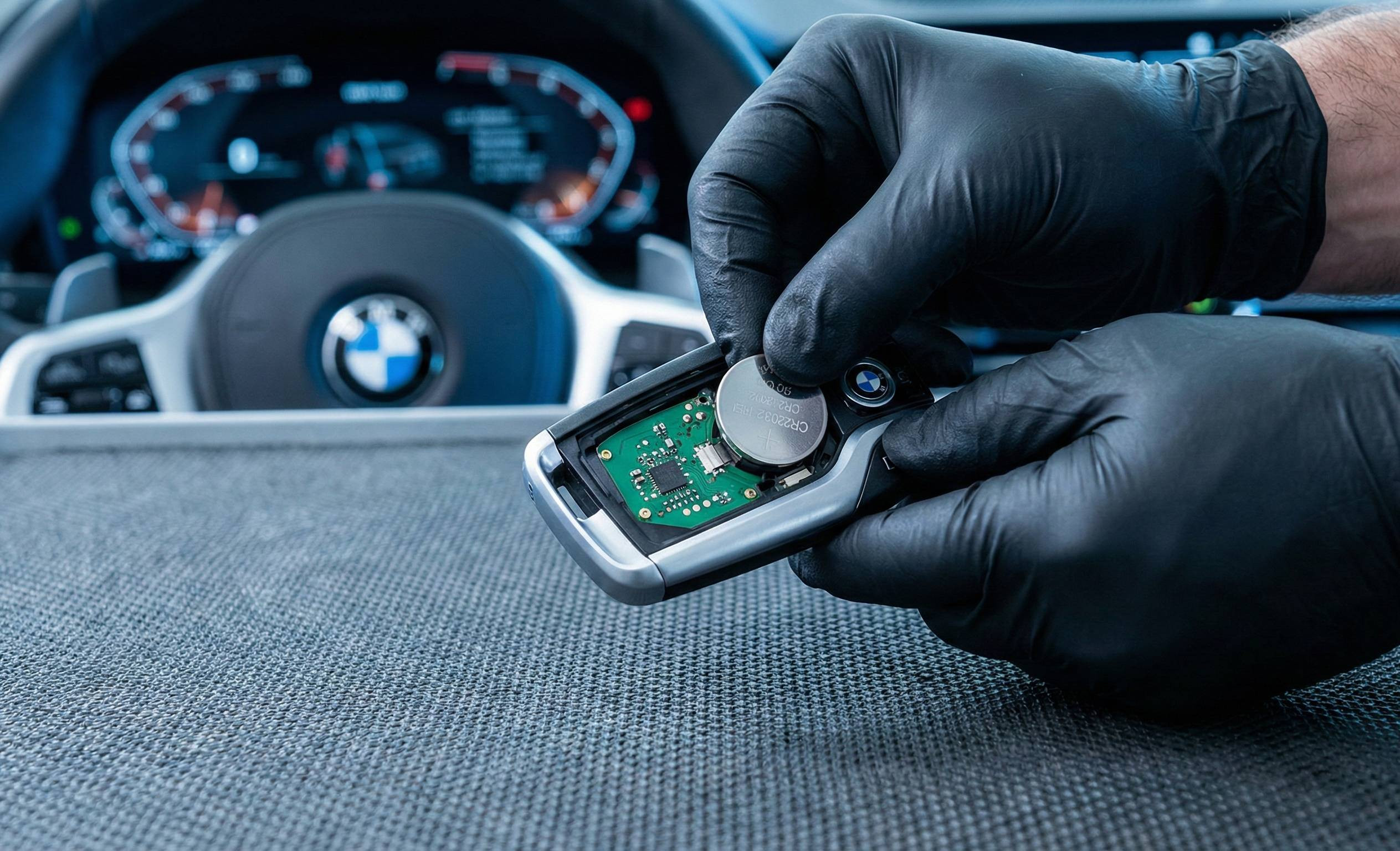 Wymiana baterii w kluczyku BMW – Instrukcja Krok po Kroku (E90, F10, G30)